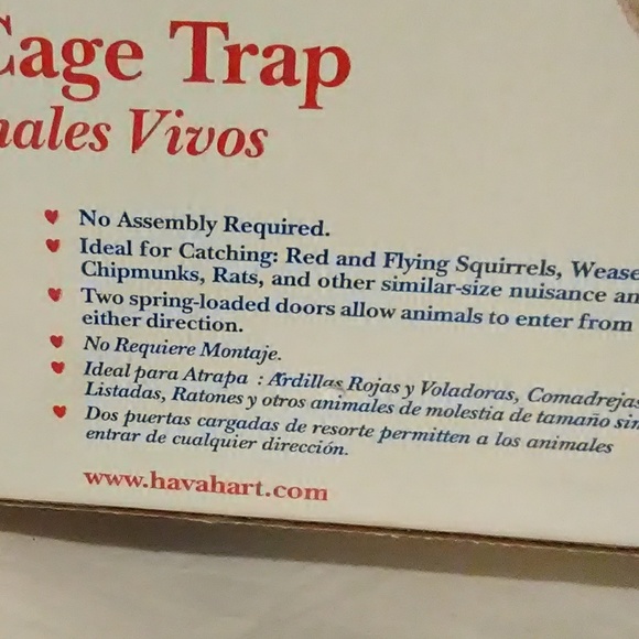 FINAL SALE Nwot Havahart Live Animal Cage Trap - Picture 3 of 8